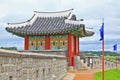 Korea UNESCO World Heritage Sites Ã¢â¬â Hwaseong Fortress Royalty Free Stock Photo